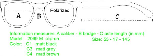 2069 M CLIP-ON POLARIZED - immagine 2